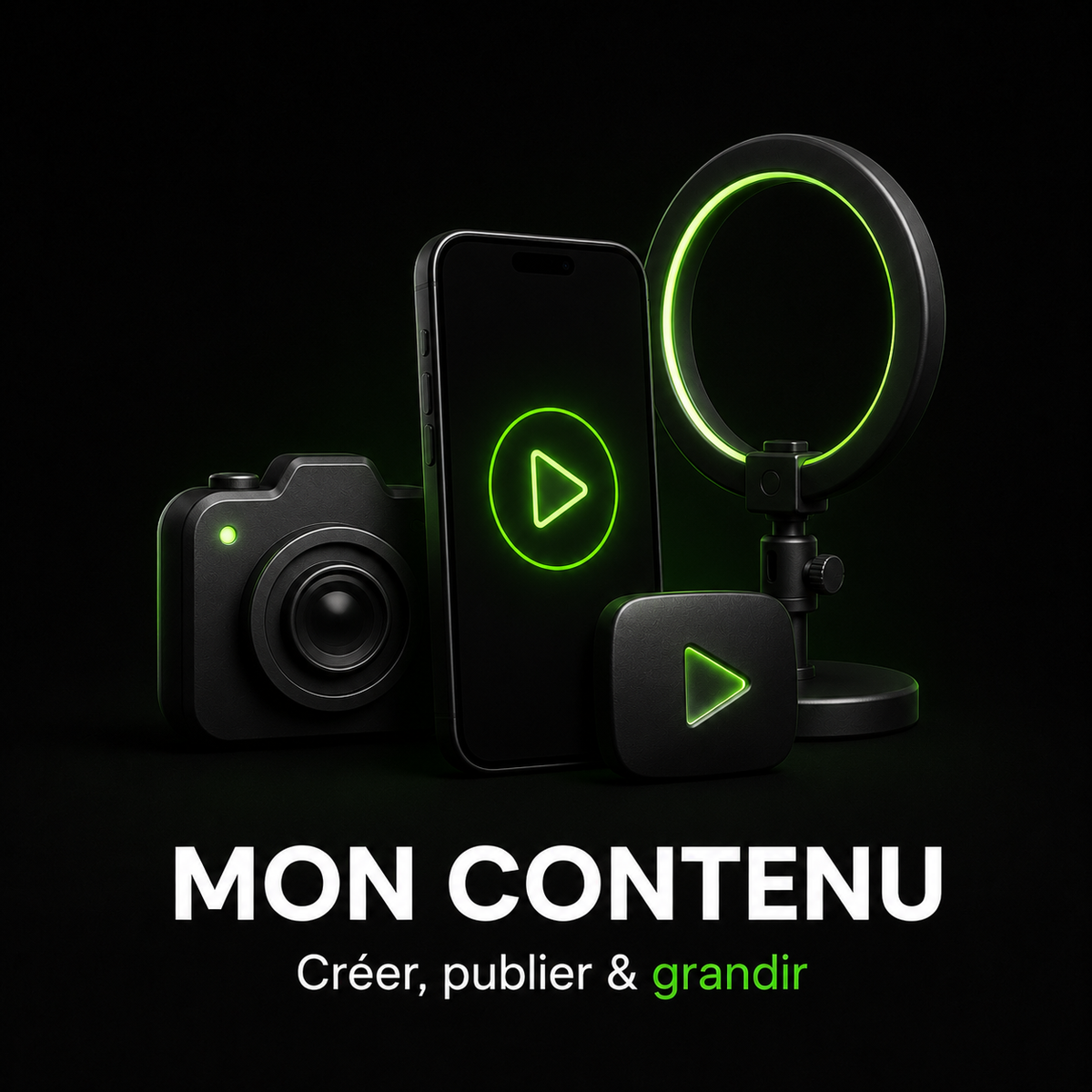 Kit création de contenu et réseaux sociaux Focus Hack