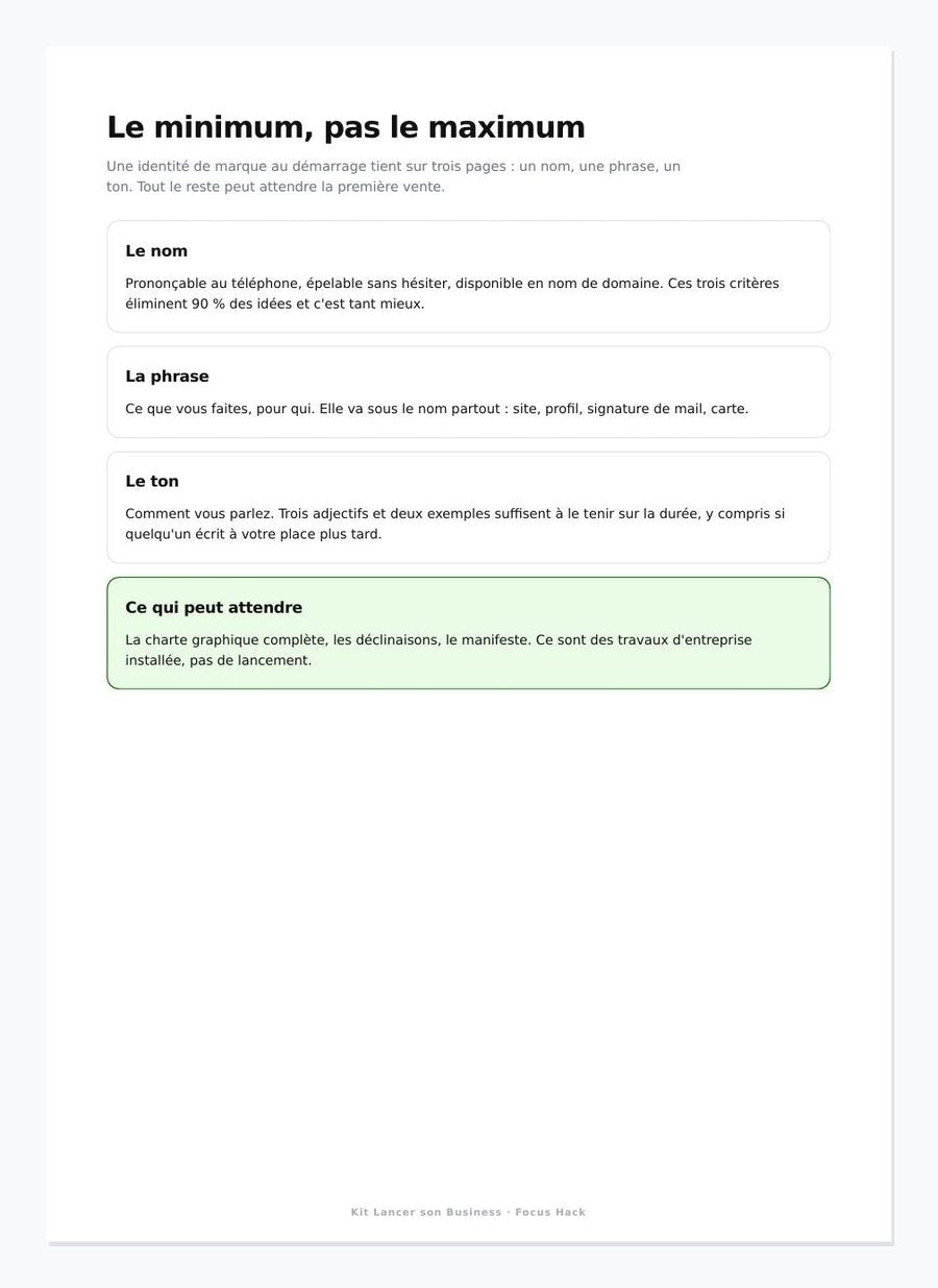 KIT LANCER SON BUSINESS — aperçu 4